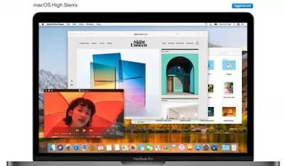 Aggiornamento high sierra Mac macos high sierra