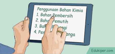 Bahan Kimia Pembersih, Pemutih, Pewangi dan Insektisida di Sekitar Kita Ilustrasi