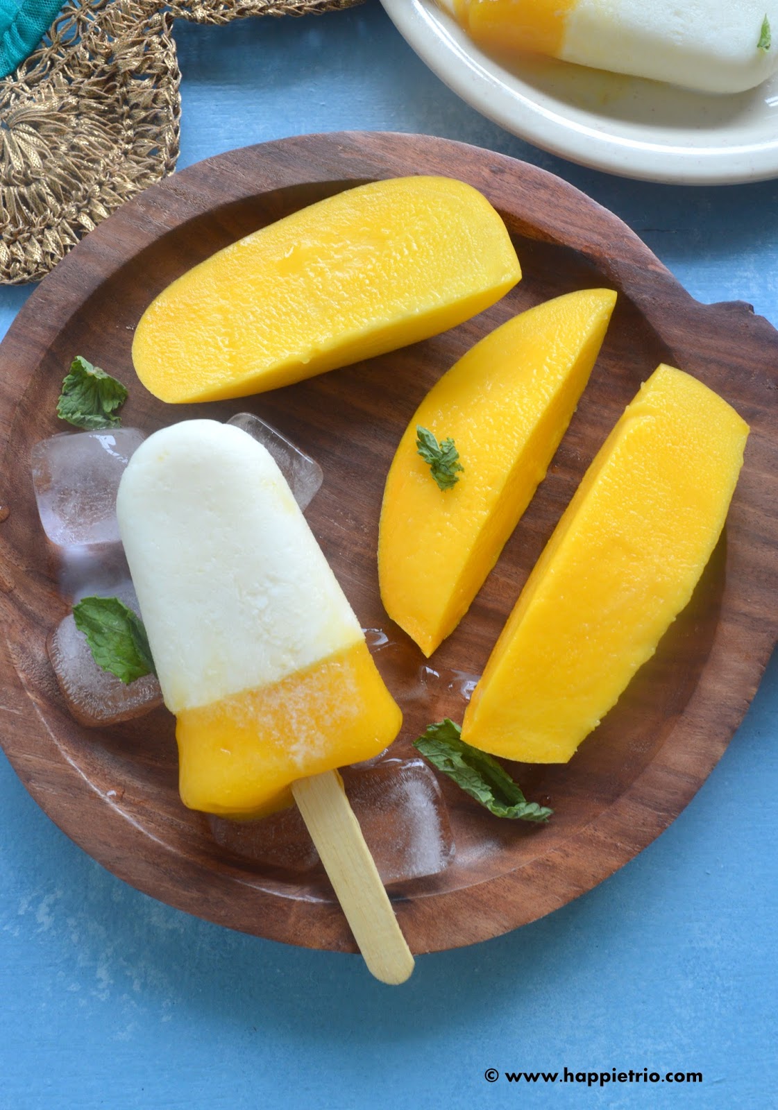 Vegan Mango Coconut Milk Popsicle Recipe Cook with Sharmila