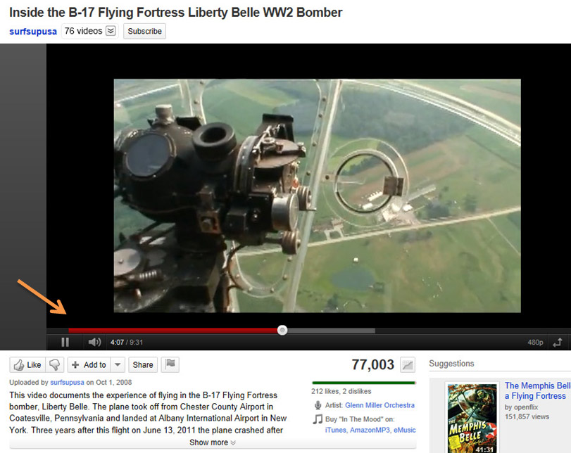Blog from the Swamp YouTube player UI enchancements