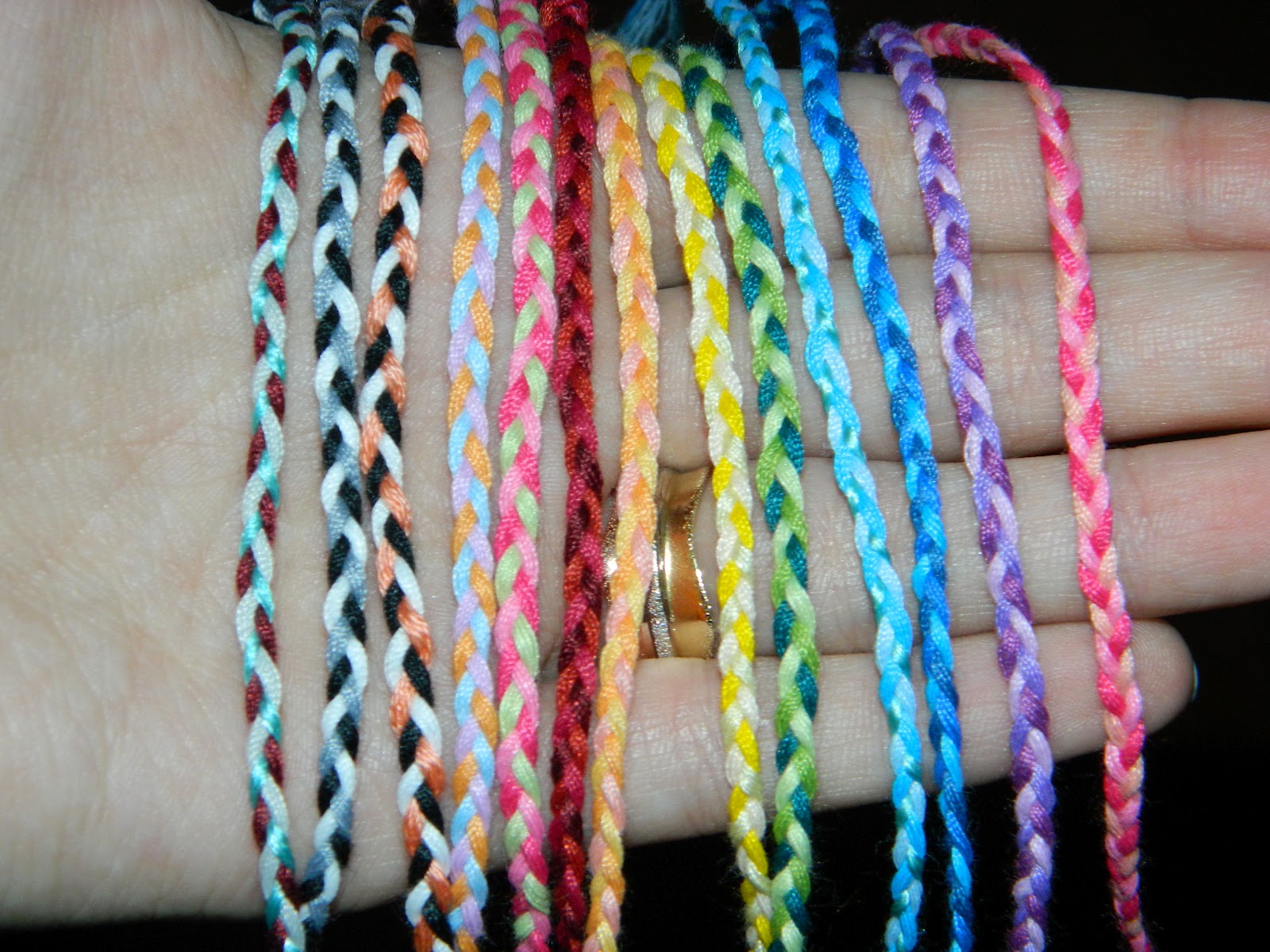 Makeup and Art Freak Colorful Handmade Thread Bracelets