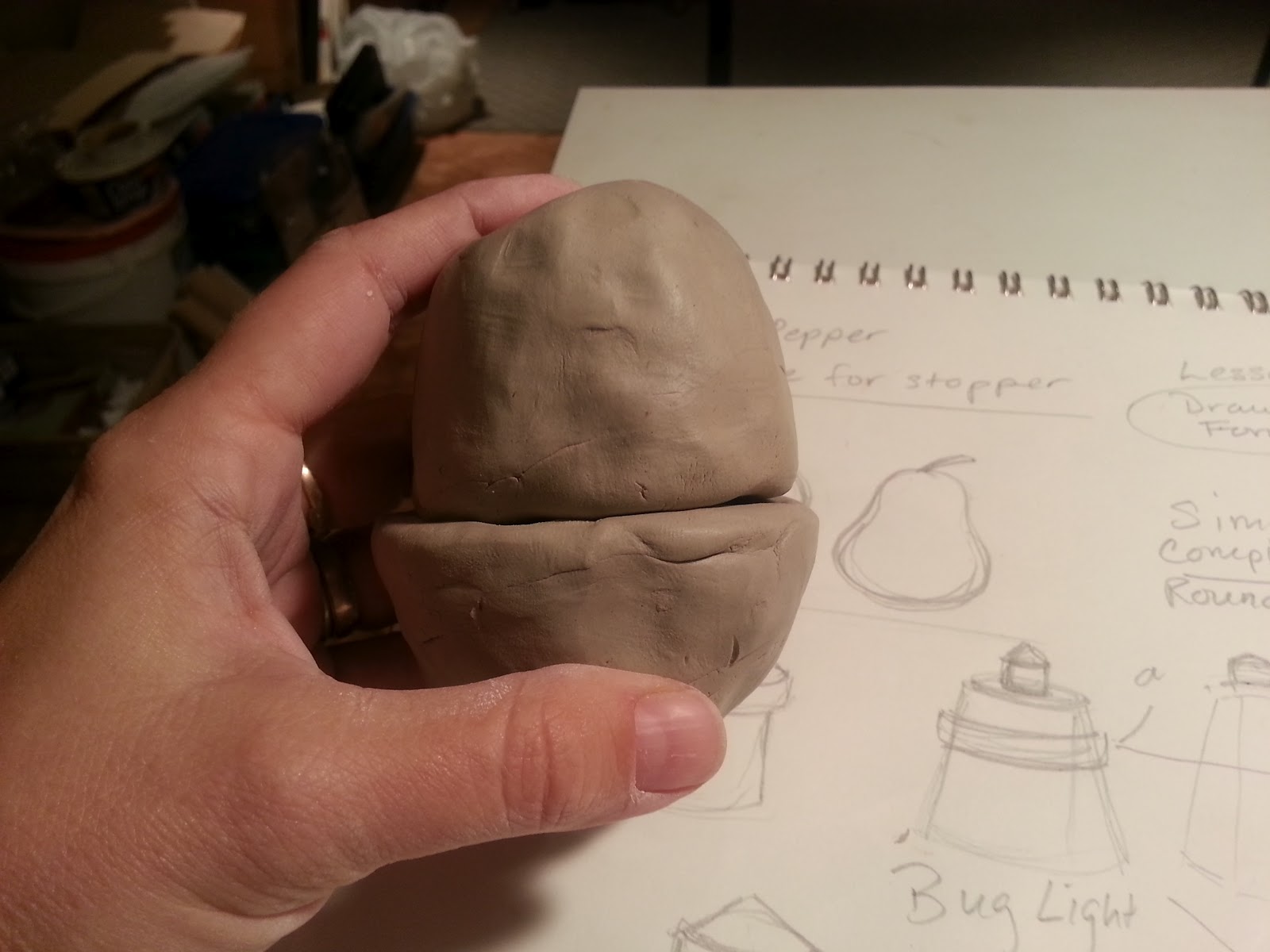 Murray Ceramics Combining Forms Pinch Pots Step by Ste