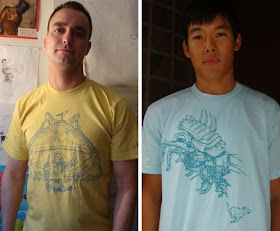 Geof Darrow Signature Series T-Shirts by Epic Proportions – Shaolin Cowboy & Robo Bug T-Shirts