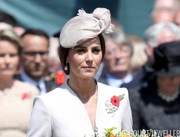 The Queen's Diamond and Pearl Leaf Brooch | The Court Jeweller