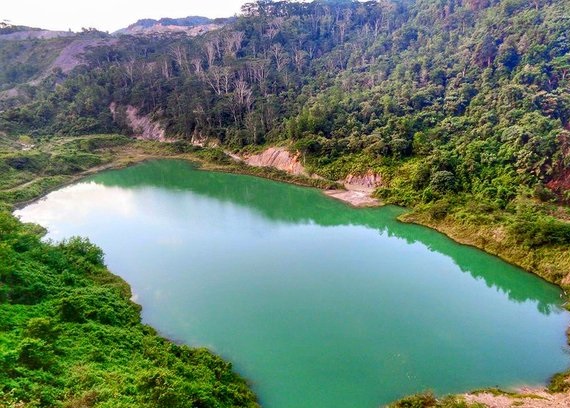 Foto foto danau hijau bukit bual sijunjung terbaru - Info Sijunjung
