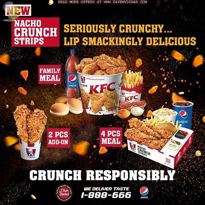 KFC Kuwait - New KFC Crunchy Nacho Strips