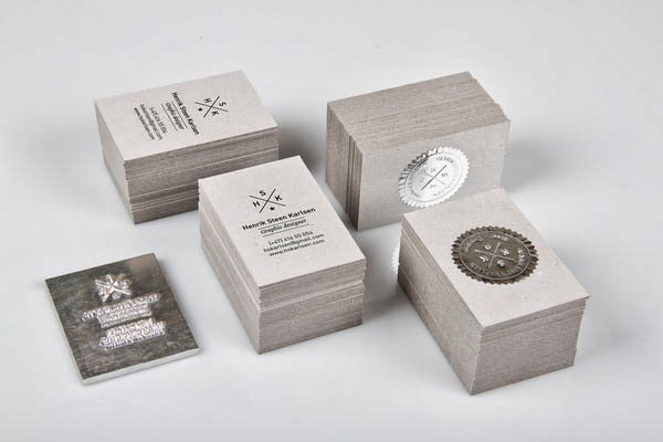 Embossed Business Cards