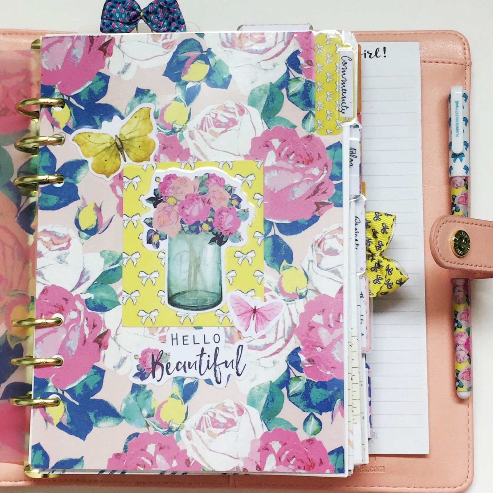 The Planner Society Kit A5 Planner Setup Mixed Media Attic