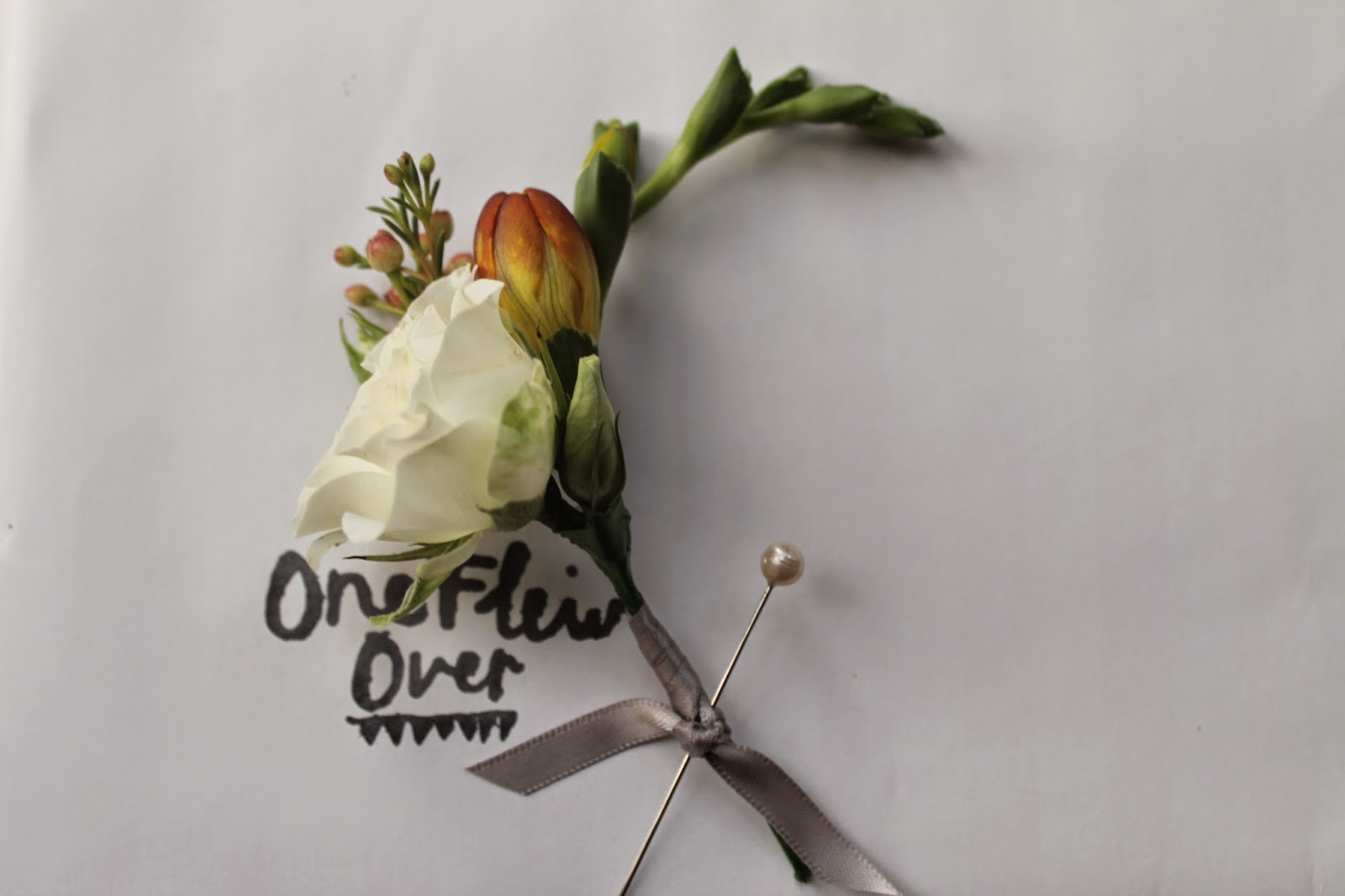 One Flew Over HOW TO... Make your own floral delights! The Buttonhole.