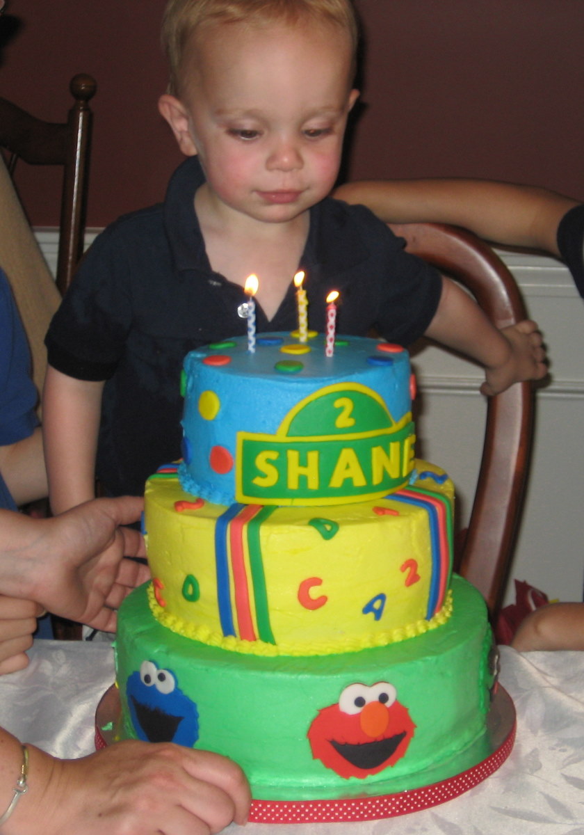 AllTieredUp Cakes: Sesame Street Cake