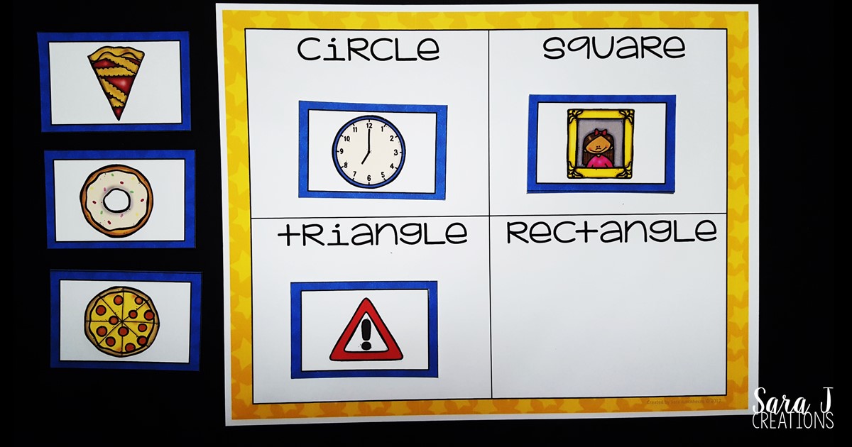 7 math centers to make teaching 2D and 3D shapes easier. Perfect for kindergarten, first grade and second grade.