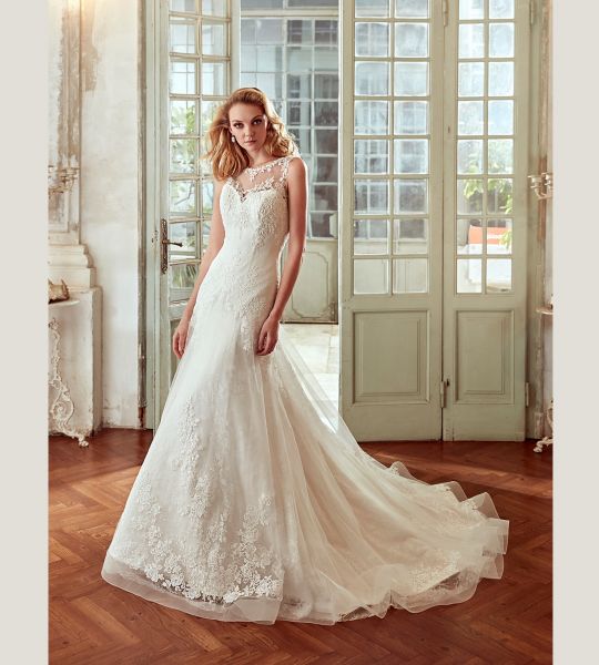 Lindos vestidos de novias | Colección Escote Ilusión Lindos vestidos de novias | Colección Escote Ilusión