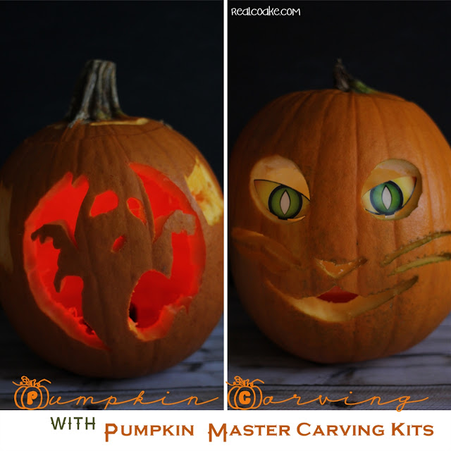 Great fall family fun pumpkin carving ideas with #PupmkinMastersKit from realcoake.com