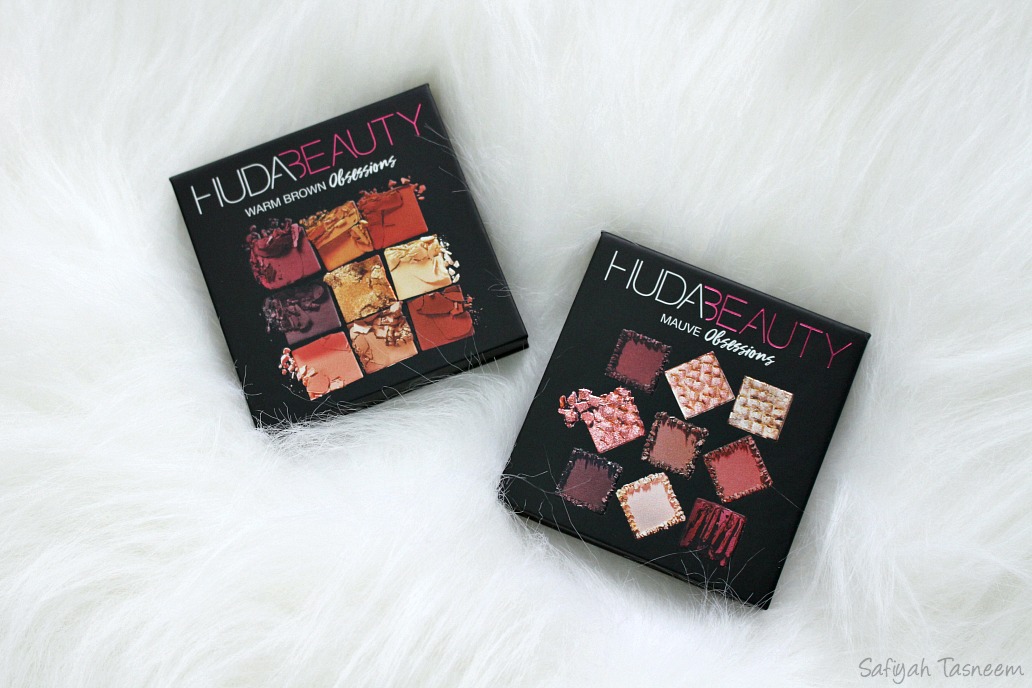 Safiyah Tasneem Sunday Swatches Huda Beauty Obsessions Palette Review