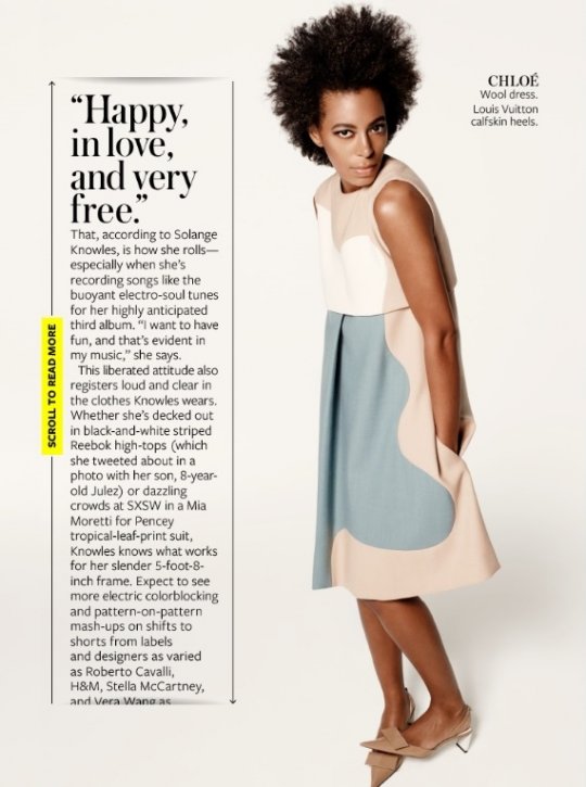 Solange InStyle Young Gifted and Black