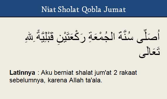 Niat Sholat Jumat sebagai Imam, Makmum, dan Sholat Sunnahnya Sholat jumat adalah salah satu sholat fardlu yang diwajibkan bagi para kaum laki Niat Sholat Jumat sebagai Imam, Makmum, dan Sholat Sunnahnya