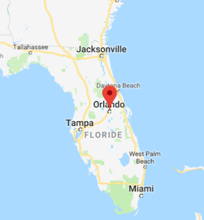 Orlando Floride Carte Orlando Floride