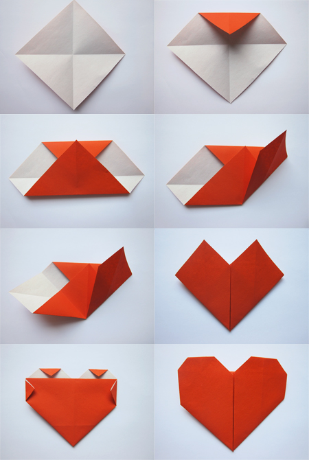  Cara  Membuat  Origami  Heart Hati atau Love  Bisnis dan 