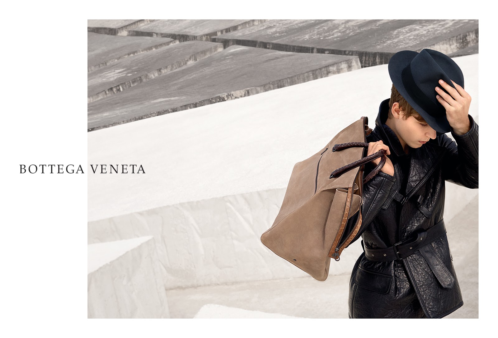 Ad Campaign: Bottega Veneta Fall/Winter 2016.17: Rianne Von Rompaey & Simon  Fitskie by Viviane Sassen