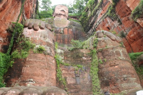 Por el sur de China y mucho más - Blogs de China - Sin palabras para explicar la experiencia del Buda de Leshan (1)