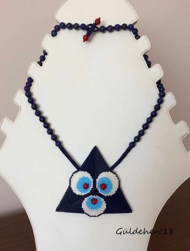 Güldehen's Creations El Emeği Takı Çintemani Kolye