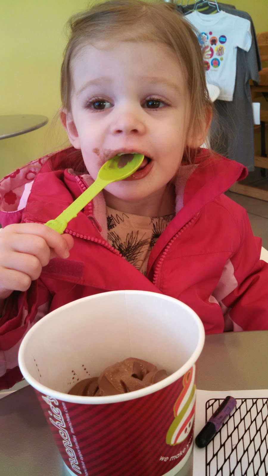 The Real Housewife of DC National Frozen Yogurt Day