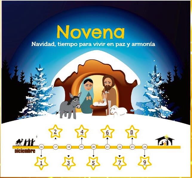 LAS MIL Y PICO DE LETRAS Y NÚMEROS 🎅 NOVENA DE NAVIDAD 🎅