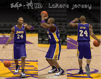 Los Angeles Lakers Jersey Mod for NBA 2K13 PC