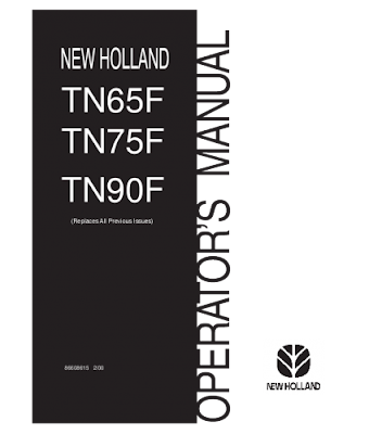 New Holland Agriculture Manual PDF: NEW HOLLAND TN65F, TN75F, TN90F
