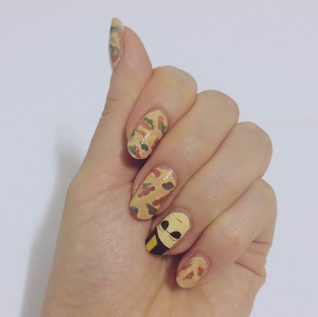 Pinger's Chamber:!: Descendants Of The Sun Nail Art Pinger's chamber:! - Pinger's Chamber:!: Descendants Of The Sun Nail Art