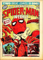 spider marvel comic weekly spectacular comics 1979 hulk issue merge history 1972 title mighty annex starlogged again september august