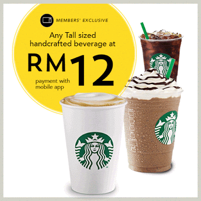 Starbucks Malaysia Member Mobile App Discount Promo