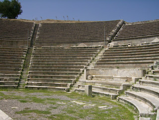 το αρχαίο θέατρο στο Ασκληπιείου Περγάμου