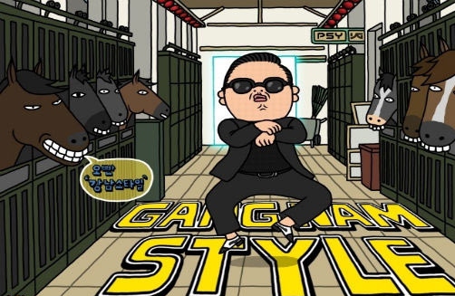 lolGangnamStyle: Gangnam Style Lyrics