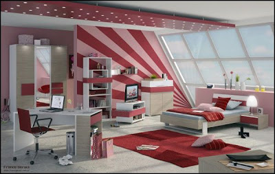  .  3D-Teen-Room-by-FEG1