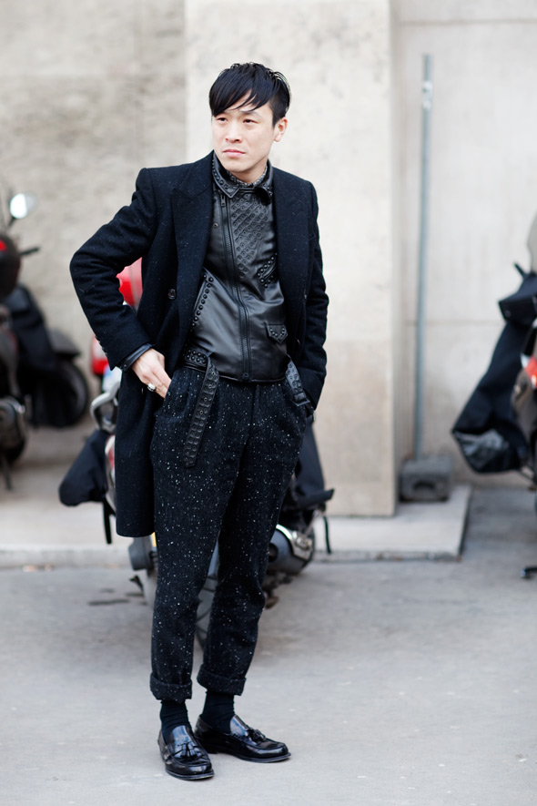 MY KIND, YOUR KIND (clothes archaeology): THE LOOK: Textured, All Black