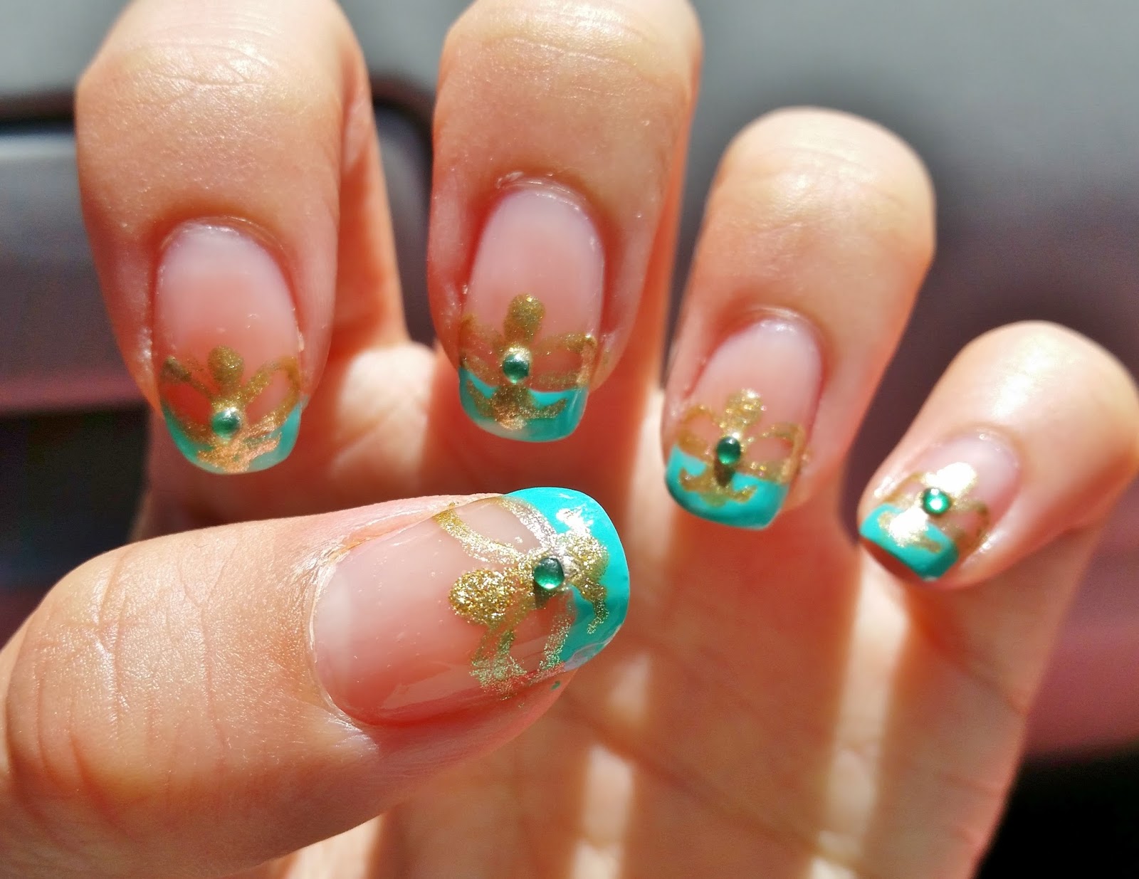 Beauty In Everyday Life Disney Princess Series Nail Art Aladdin I Got So Many Compliments When Wore This Hope Some Of You Try To Recreate Nail Look Too