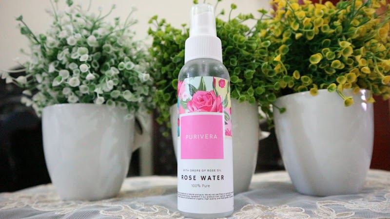Review : Rose Water Purivera Botanicals