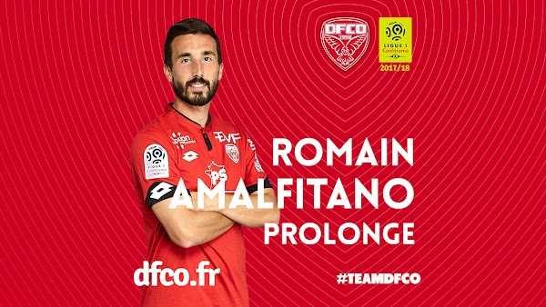 Oficial: El Dijon renueva hasta 2021 a Amalfitano