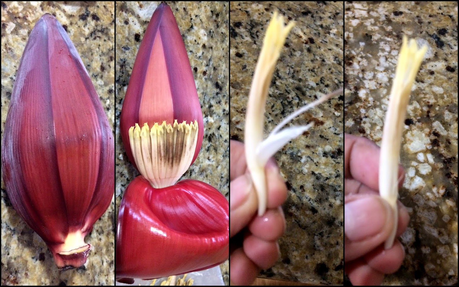 Sailaja Kitchen...A site for all food lovers! How to clean Vazhaipoo