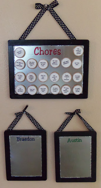 Algario Triplets: Our New Chore Chart!