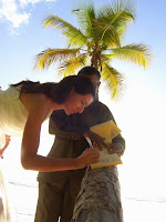 simple legal requirements for Tobago marraige Picture of bride signing marriage register