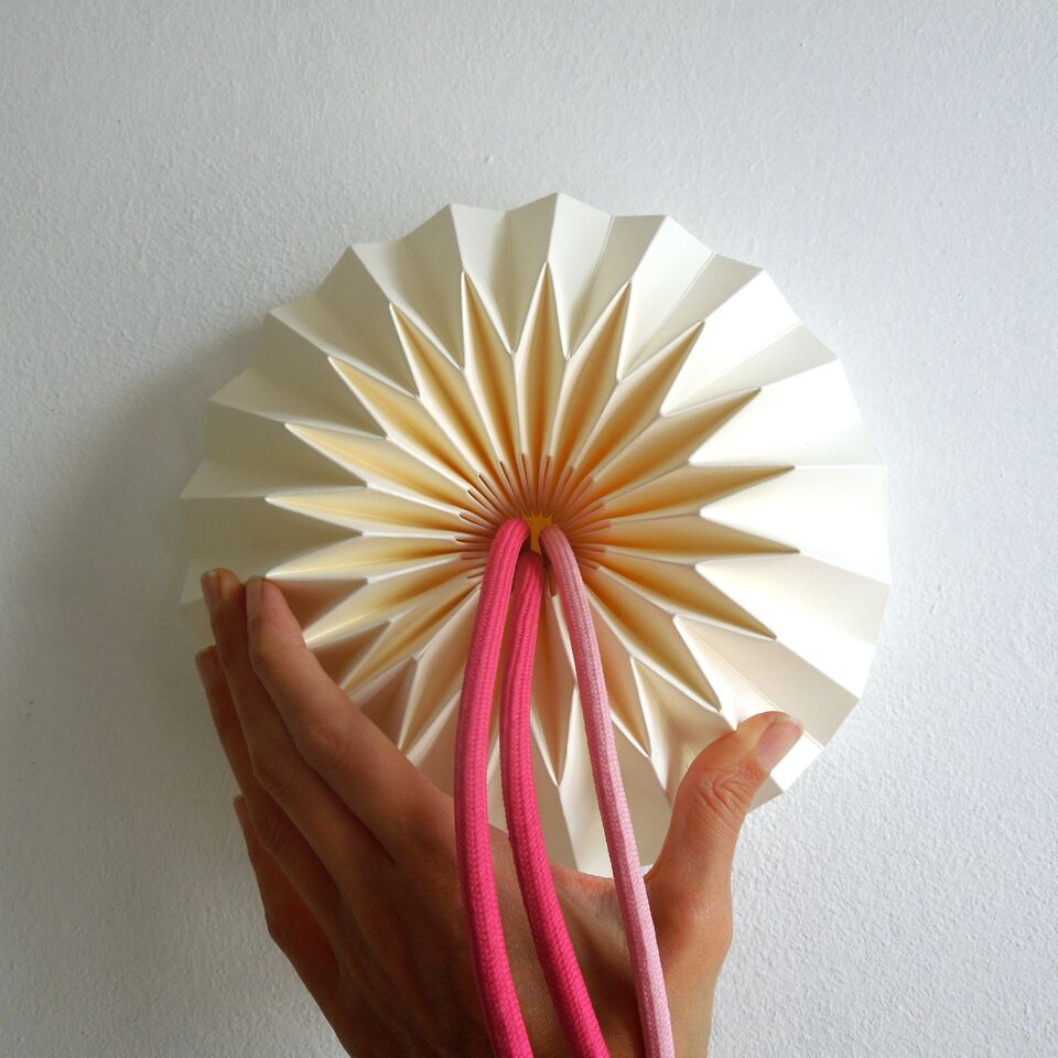 lampara origami