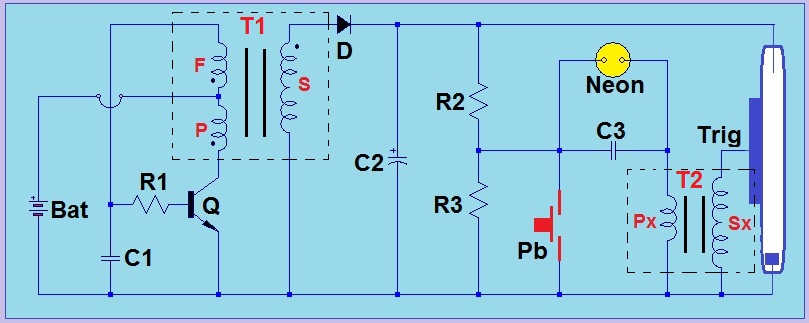 Simple Camera Flasher Circuit | simple electronics