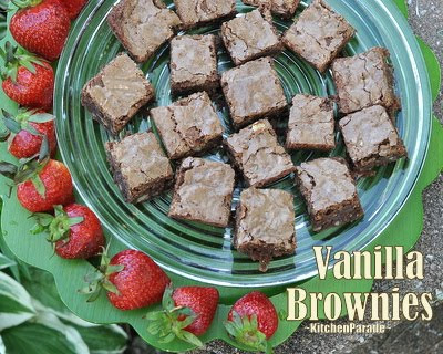 Vanilla Brownies