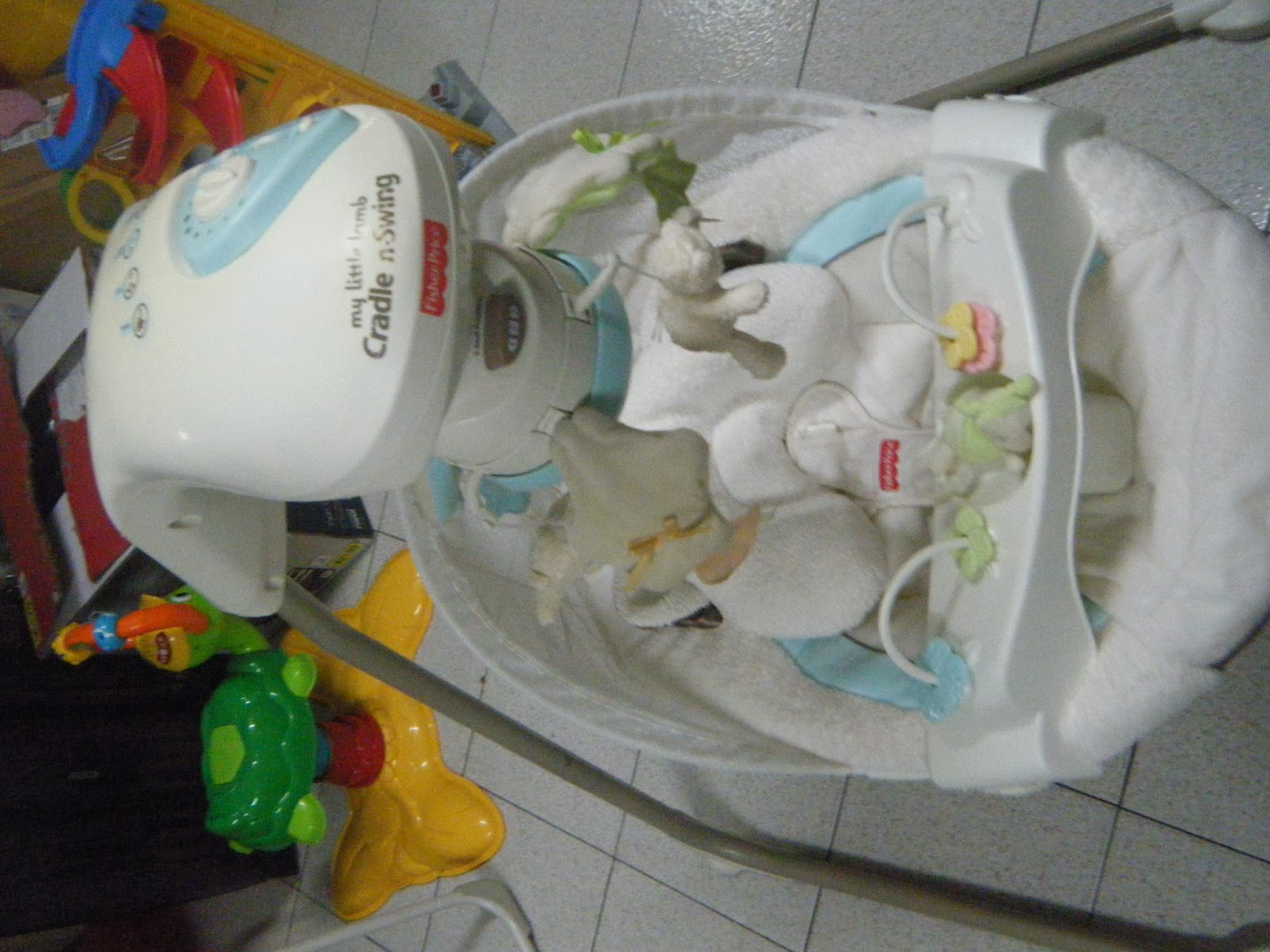 MommysLove4Baby143 Fisher Price Cradle n Swing, My Little