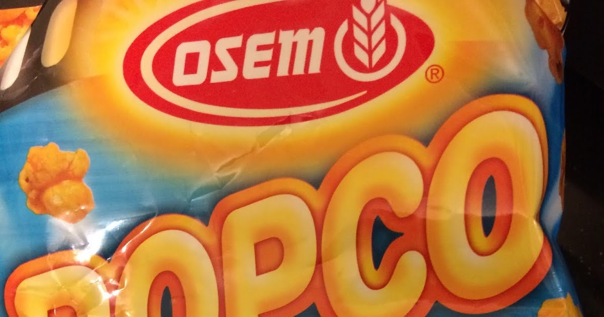 Cheeseburger Crisps & Other Stories: Osem Popco Butterscotch Corn Snack