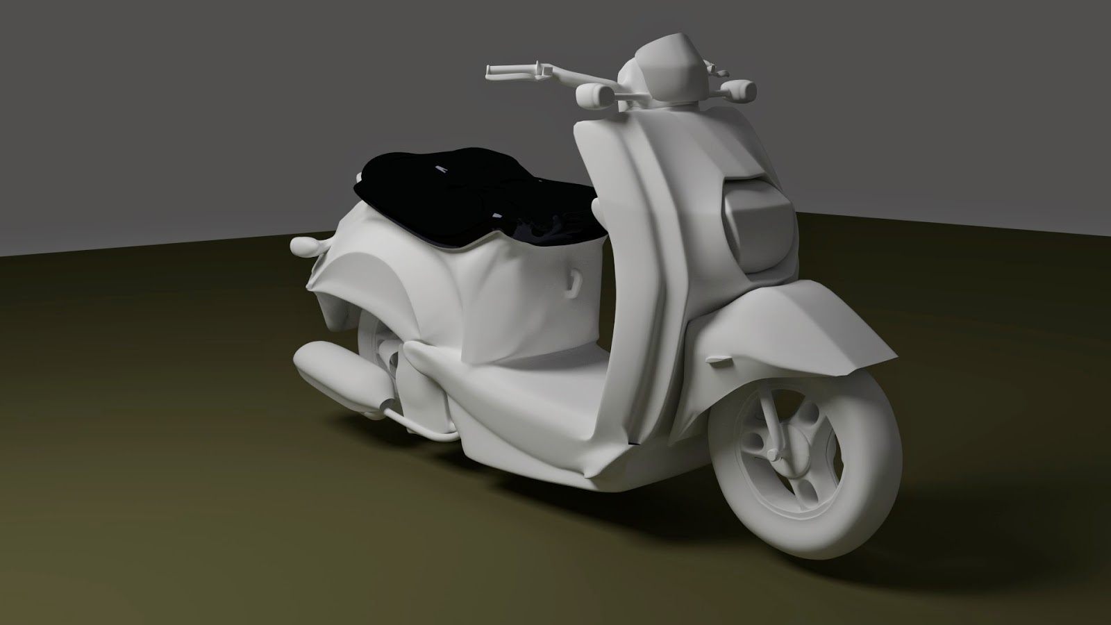 3D Honda Scooter CHF50 [WIP] MDL Modding