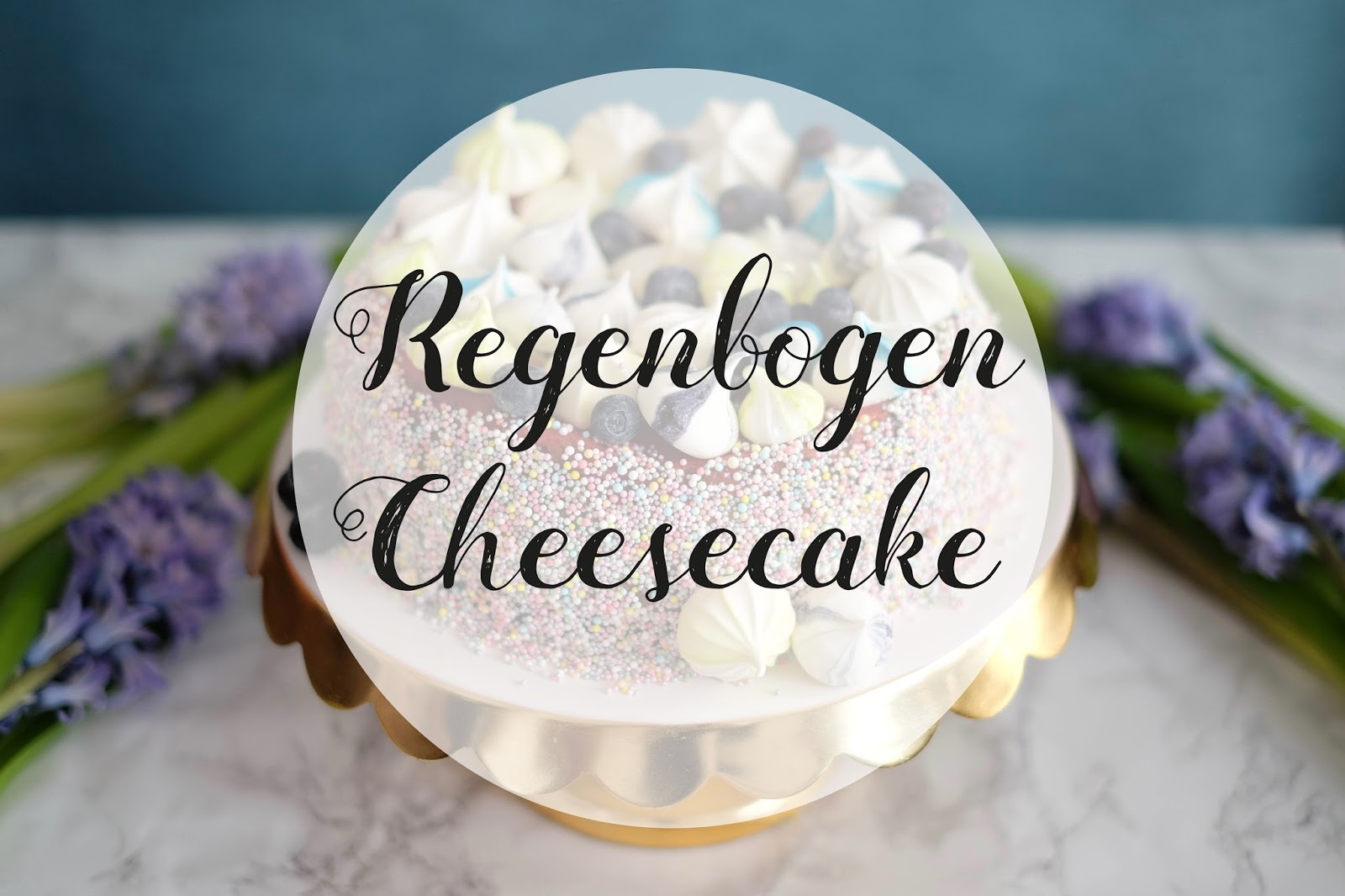 Regenbogen Cheesecake | Marion&amp;#39;s Kaffeeklatsch