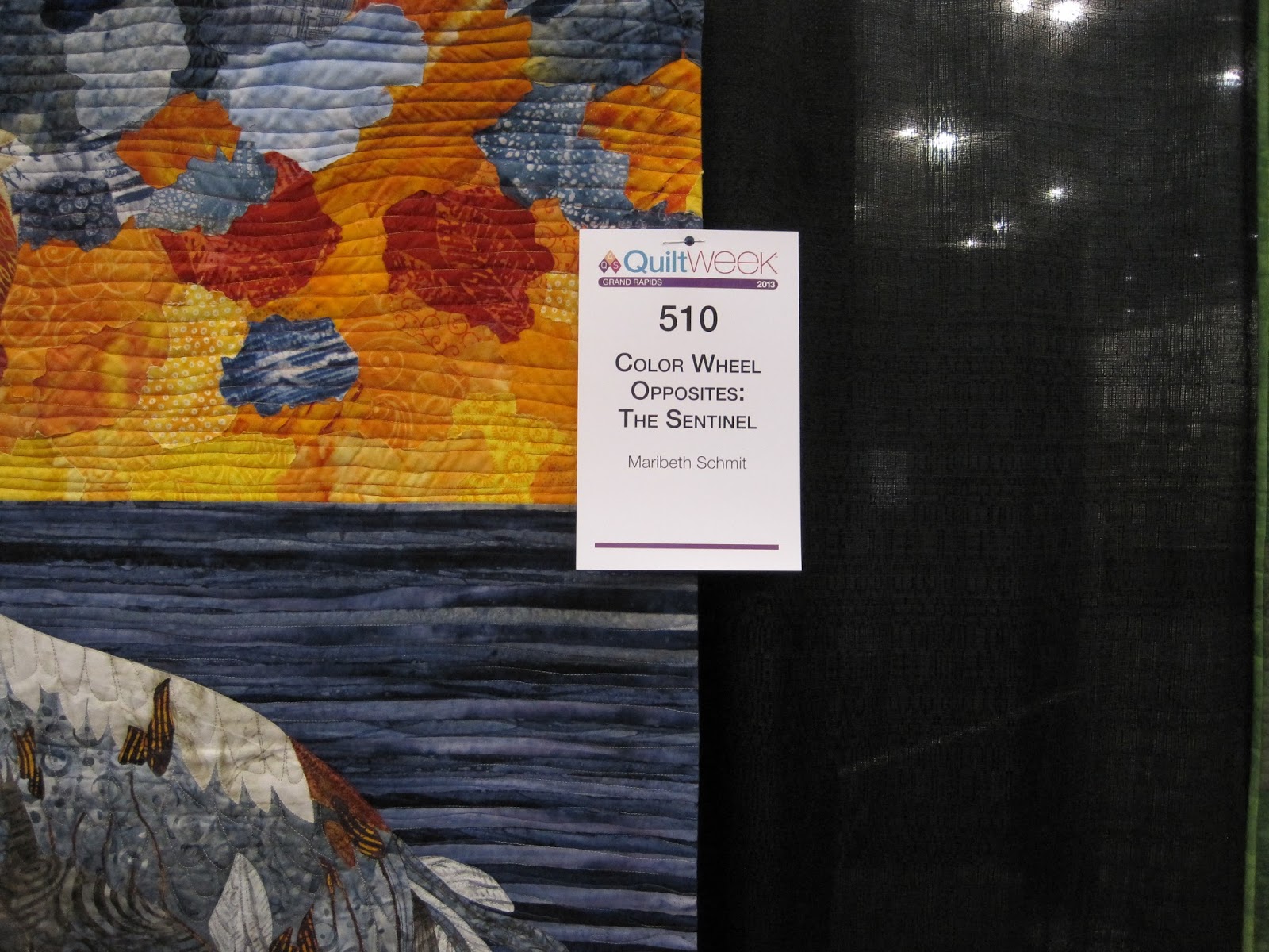 The Literate Quilter AQS Grand Rapids Quilt Show, III Natural Beauty